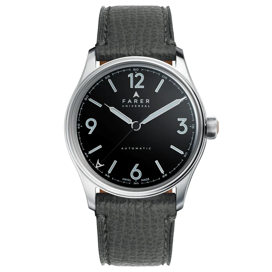Farer Discovery Discovery Black Velvet 36mm 36 mm kol saati