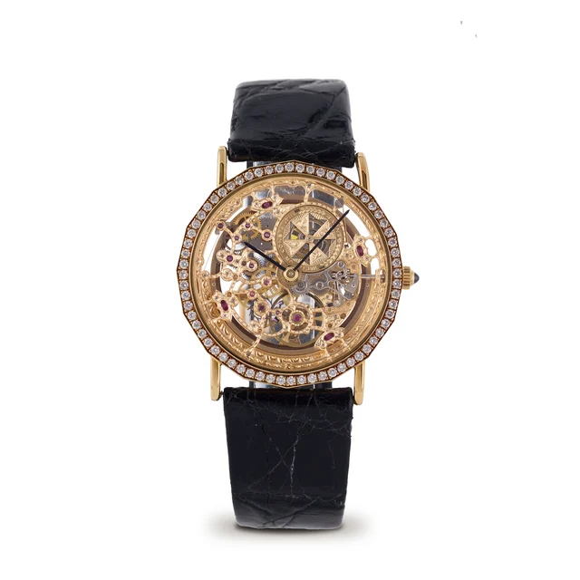 Vacheron Constantin VACHERON CONSTANTIN, REF. 43520, DIAMOND, SKELETONIZED, 18K YELLOW GOL