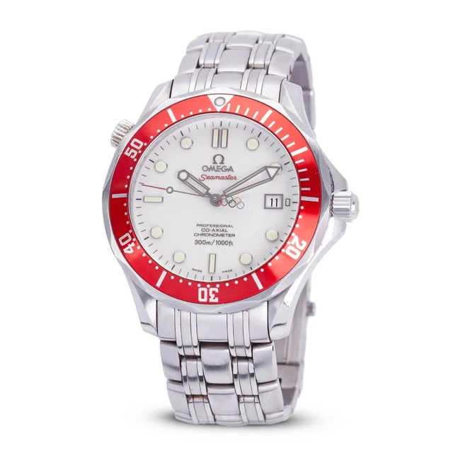 OMEGA OMEGA, REF. 212.30.41.20.04.001, SEAMASTER, OLYMPIC COLLECTION VANCOUVER 2010, STAIN