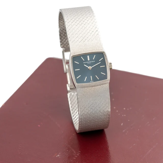 Vacheron Constantin VACHERON CONSTANTIN, REF. 7516, BLUE DIAL, WHITE GOLD kol saati