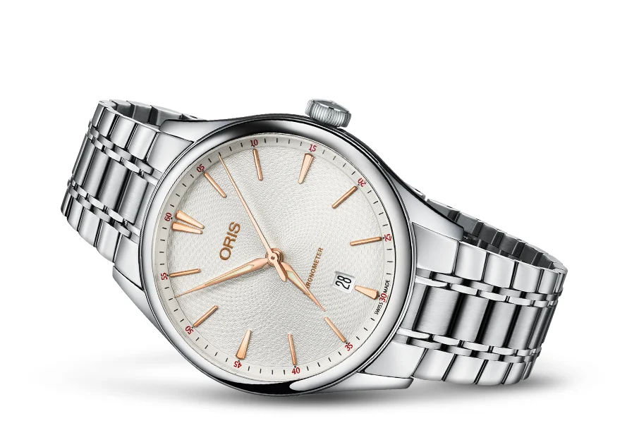 Oris Artelier Chronometer, Date 01 737 7721 4031-07 8 21 88 40 mm kol saati