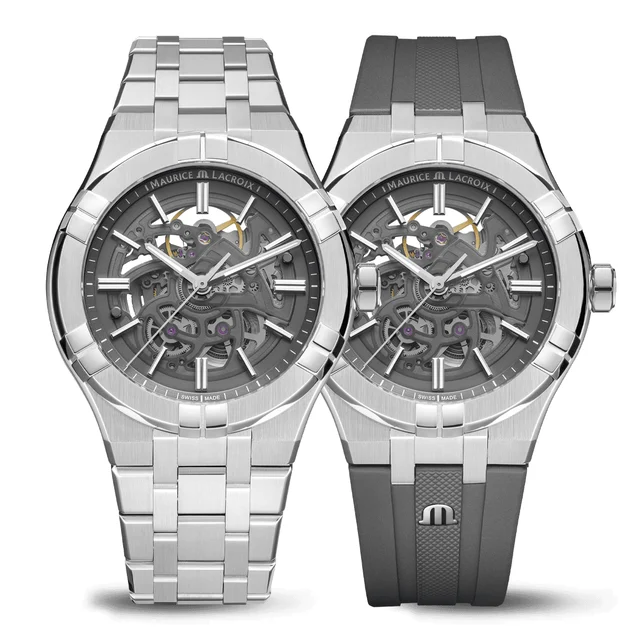 Maurice Lacroix Aikon Automatic Skeleton AI6008-SS00F-030-A kol saati