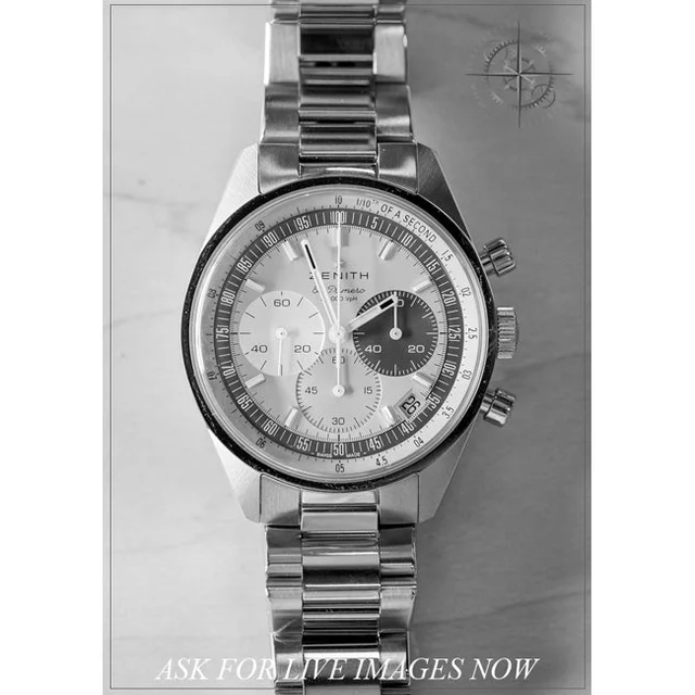 Zenith Chronomaster Original Steel 210000077600 kol saati