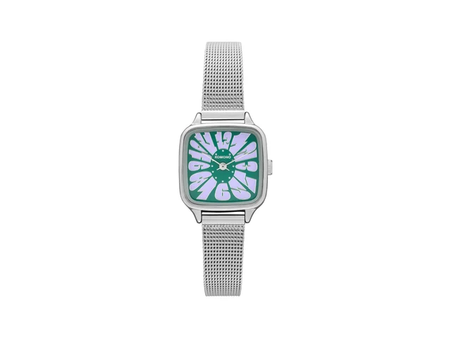 Komono Kate Flower Royale Silver Lilac KOM-W4511 kol saati
