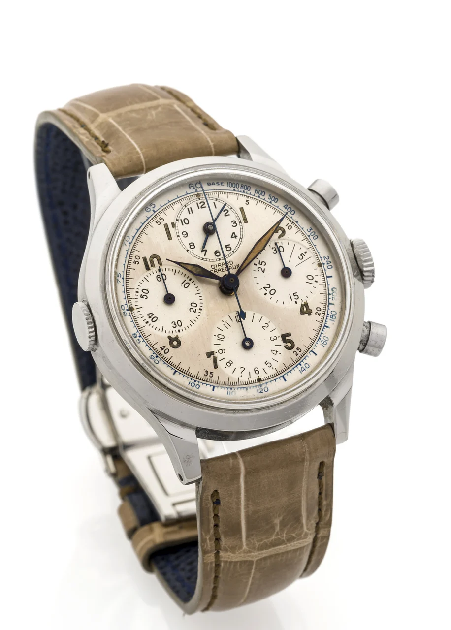 Girard-Perregaux Girard Perregaux, Aéro-compax, Waterproof, 38 Mm 785145 kol saati