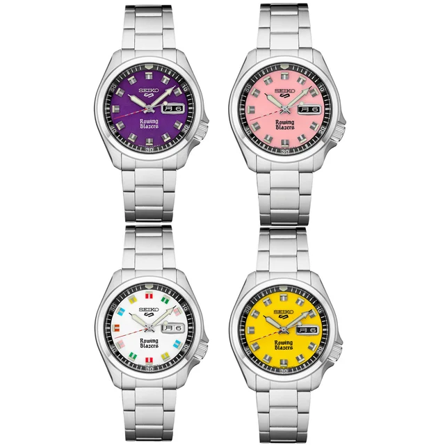Seiko 5 Sports Seiko 5 Rowing Blazers (4 Piece Set) kol saati