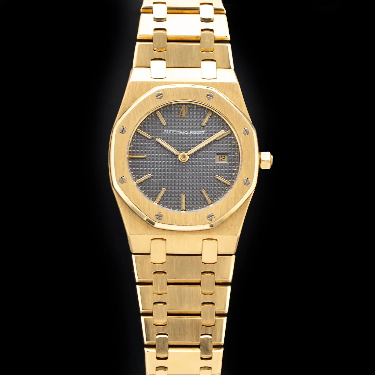 Audemars Piguet Royal Oak 18K Yellow Gold Grey Dial 210009N30585 33 mm kol saati