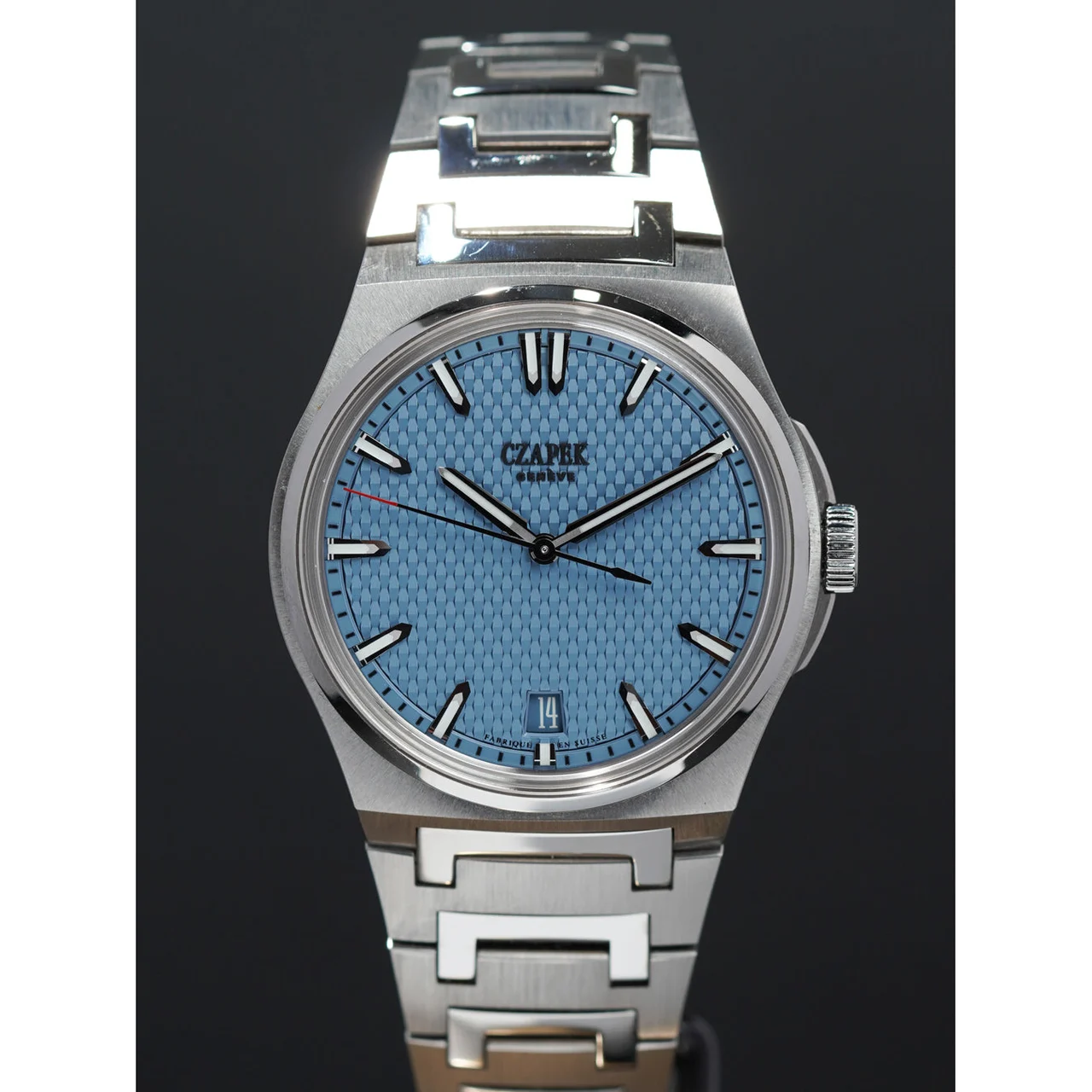 CZAPEK Antarctique Passage de Drake Glacier Blue 210009N30723 40.5 mm kol saati