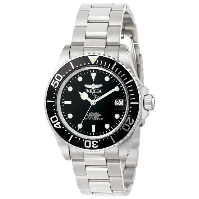 Invicta Pro Diver Navarch Coin-Edge Automatic Watch - 40mm. Steel (8926OB) kol saati