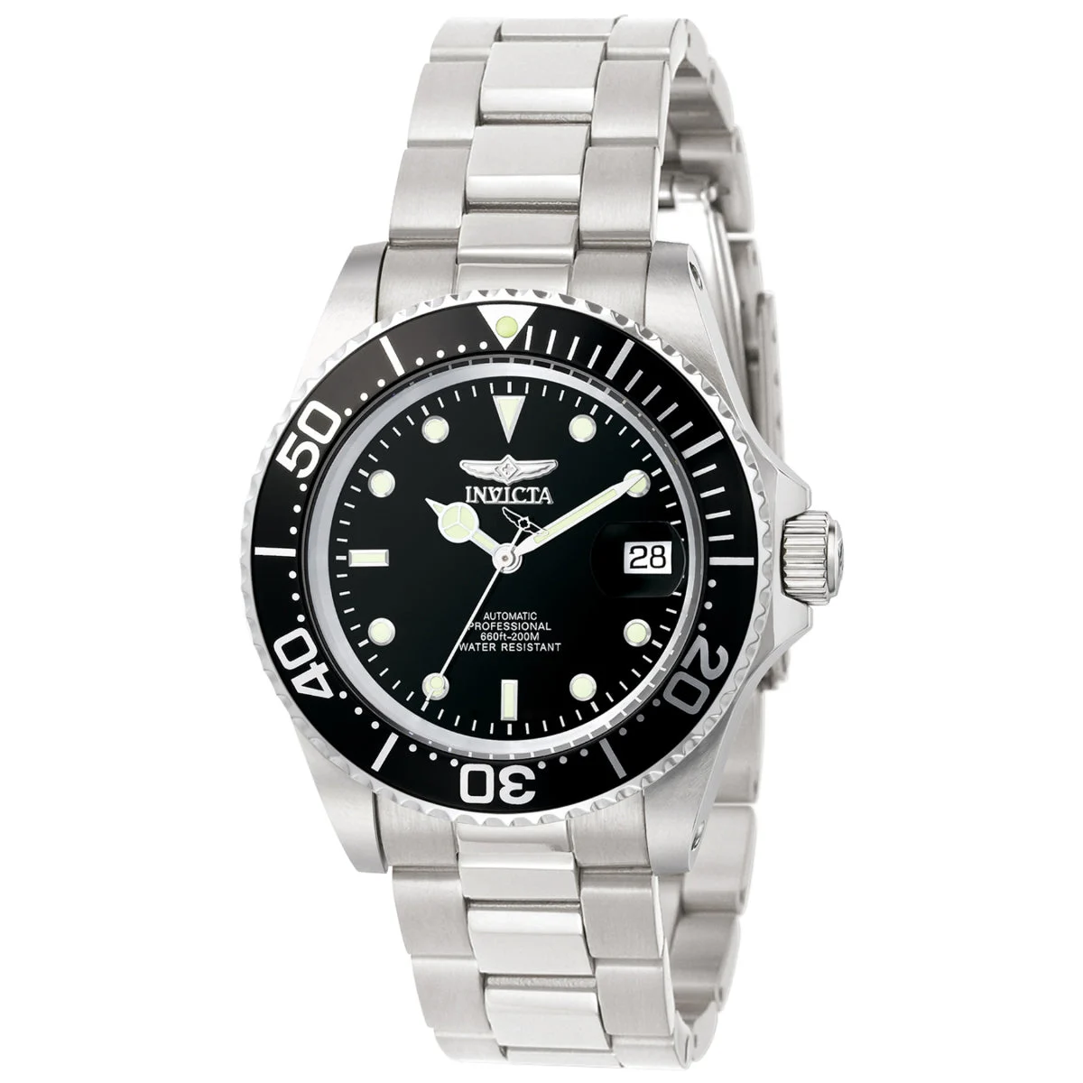 Invicta Pro Diver Navarch Coin-Edge Automatic Watch - 40mm. Steel (8926OB) 40 mm kol saati