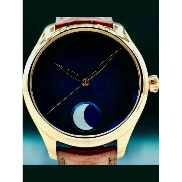H. Moser & Cie. - Moser & Cie. Endeavour Perpetual Moon 1801-0400 210000022115 kol saati