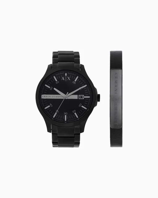 Armani Exchange Watch and bracelet set AX7101 kol saati
