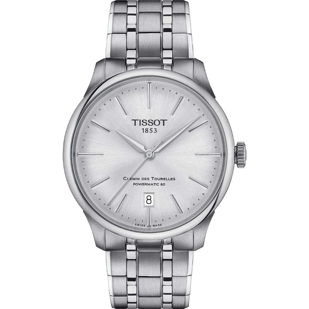 Tissot Chemin Des Tourelles T1398071103100 39 mm kol saati