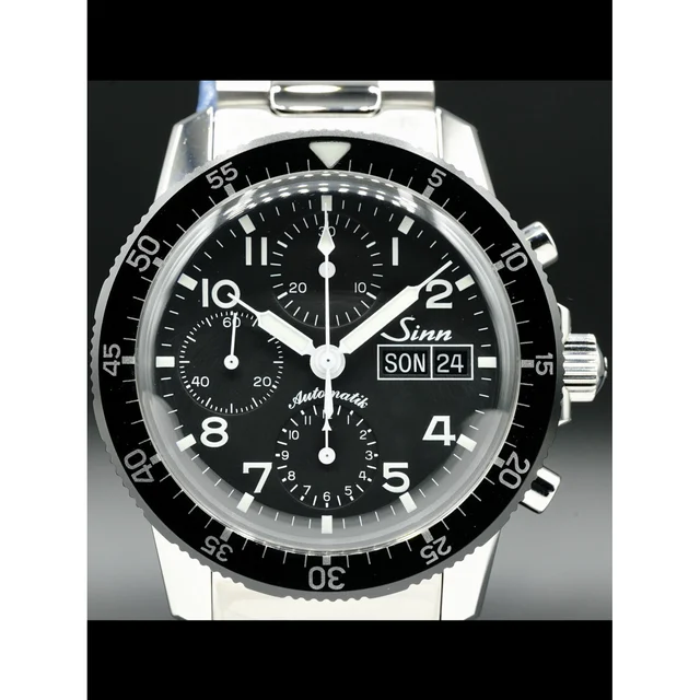 Sinn The Traditional Pilot Chronograph on Bracelet 103.031 210000011728 kol saati