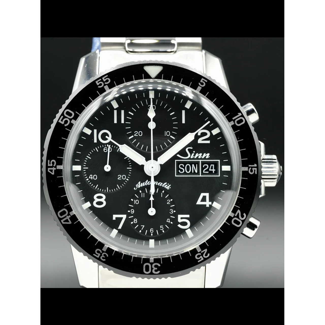 Sinn The Traditional Pilot Chronograph on Bracelet 103.031 210000011728 41 mm kol saati