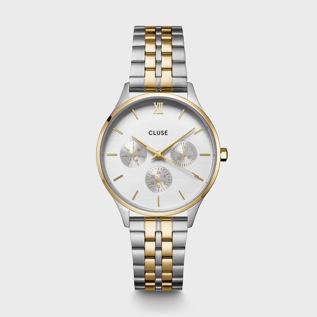 CLUSE Minuit Multifunction Watch Steel, Two-Tone CW10704 34 mm kol saati