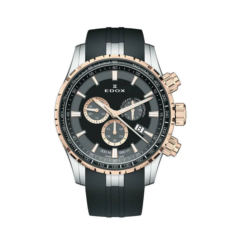 EDOX Chronorally 10226-357RCA-NIR 45 mm kol saati