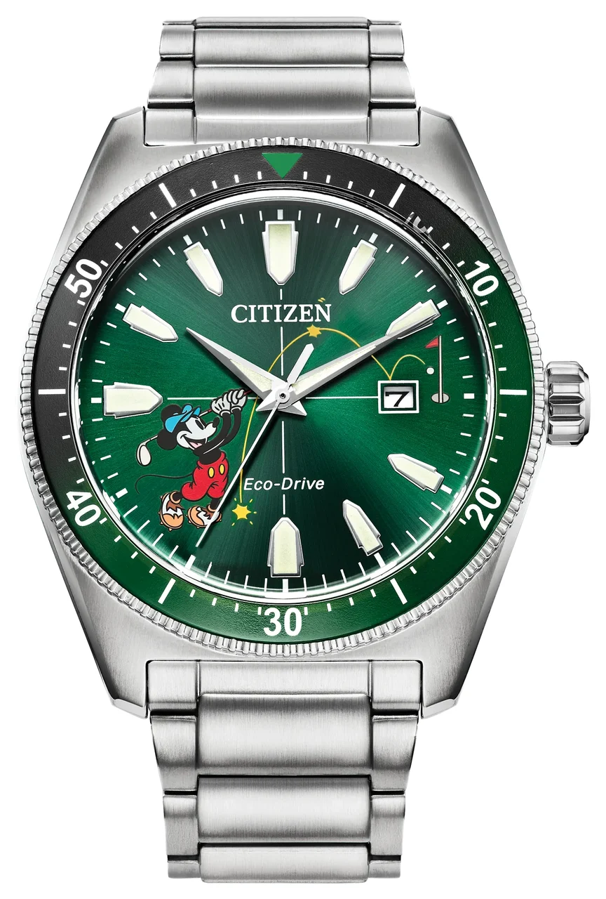 Citizen Tee Time Mickey AW1595-78W 43 mm kol saati