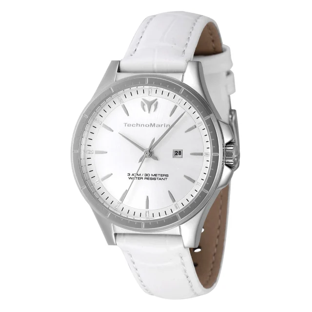 Technomarine MoonSun Watch - 36mm, White (TM-822039) kol saati