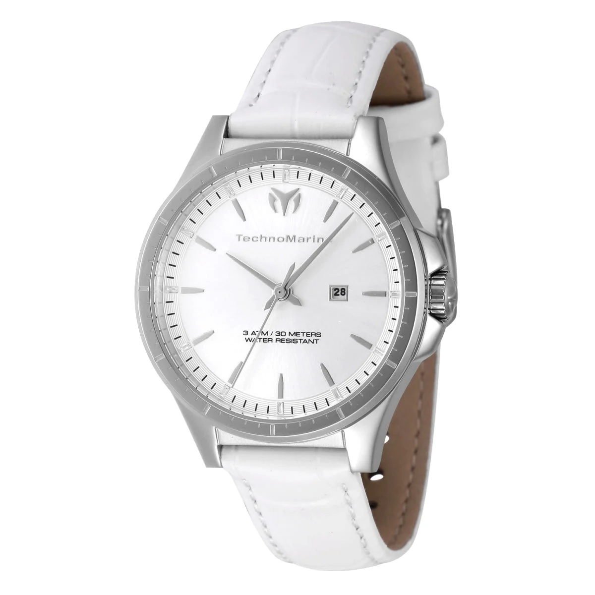 Technomarine MoonSun Watch - 36mm, White (TM-822039) 36 mm kol saati