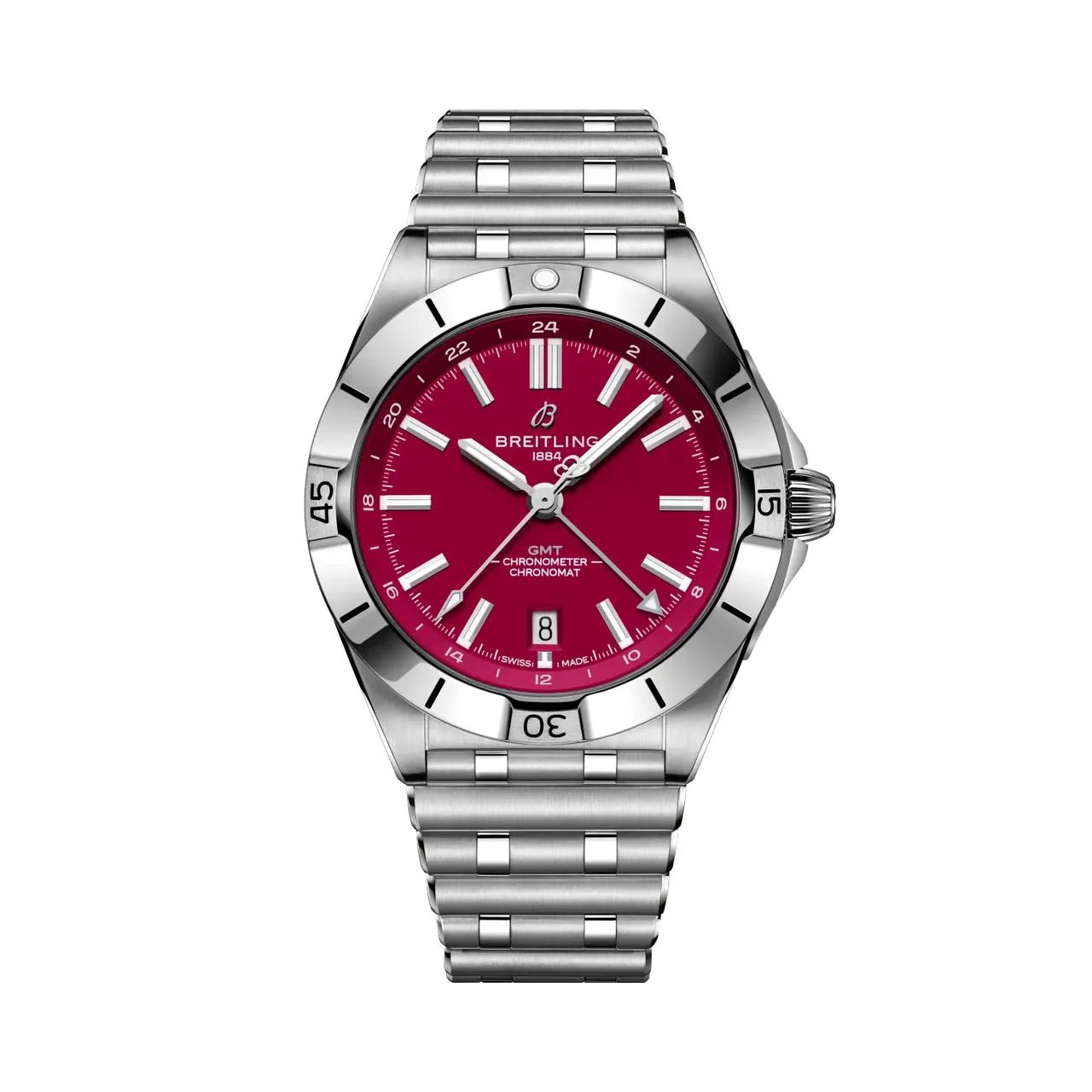 Breitling Chronomat Automatic GMT 40 NFL Arizona Cardinals Edition A32398D91K1A1 40 mm kol saati