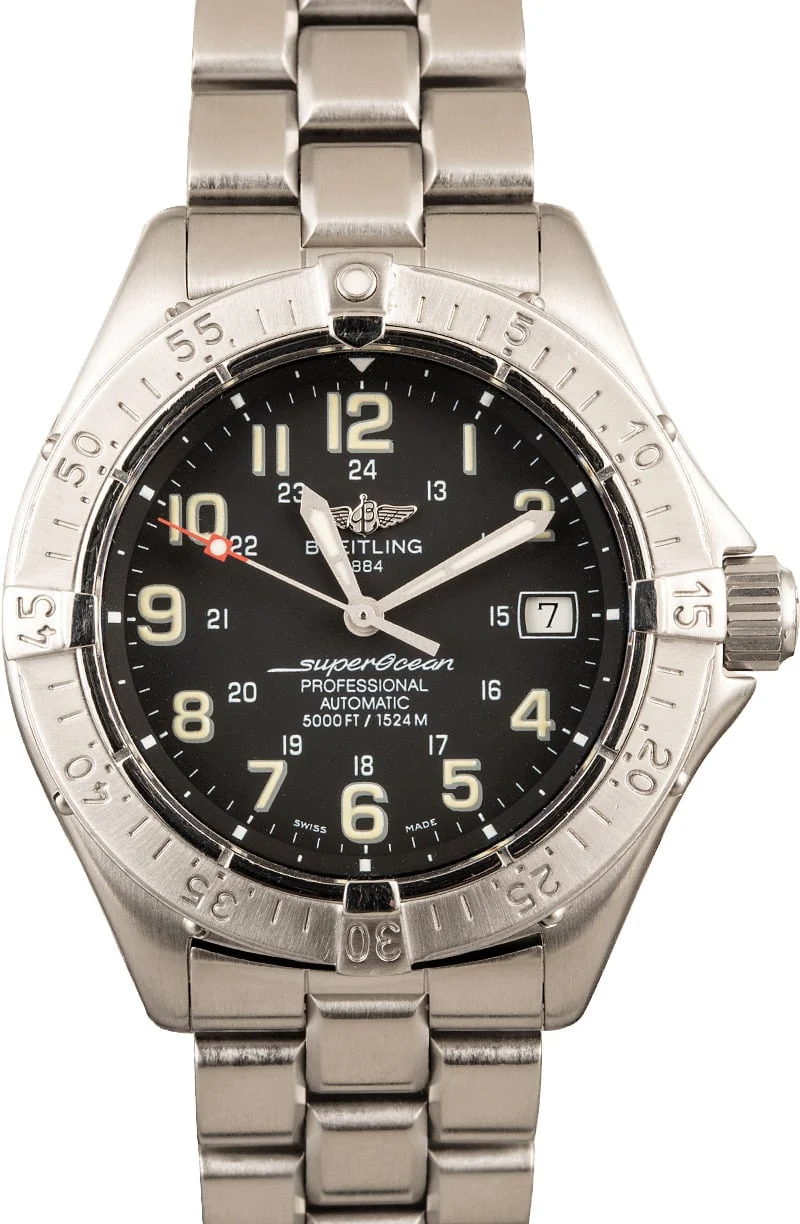 Breitling Superocean A17345 41.5 mm kol saati