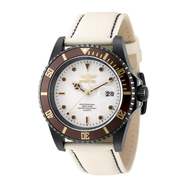 Invicta Pro Diver Exovian Watch - 42mm. Beige (50536) kol saati