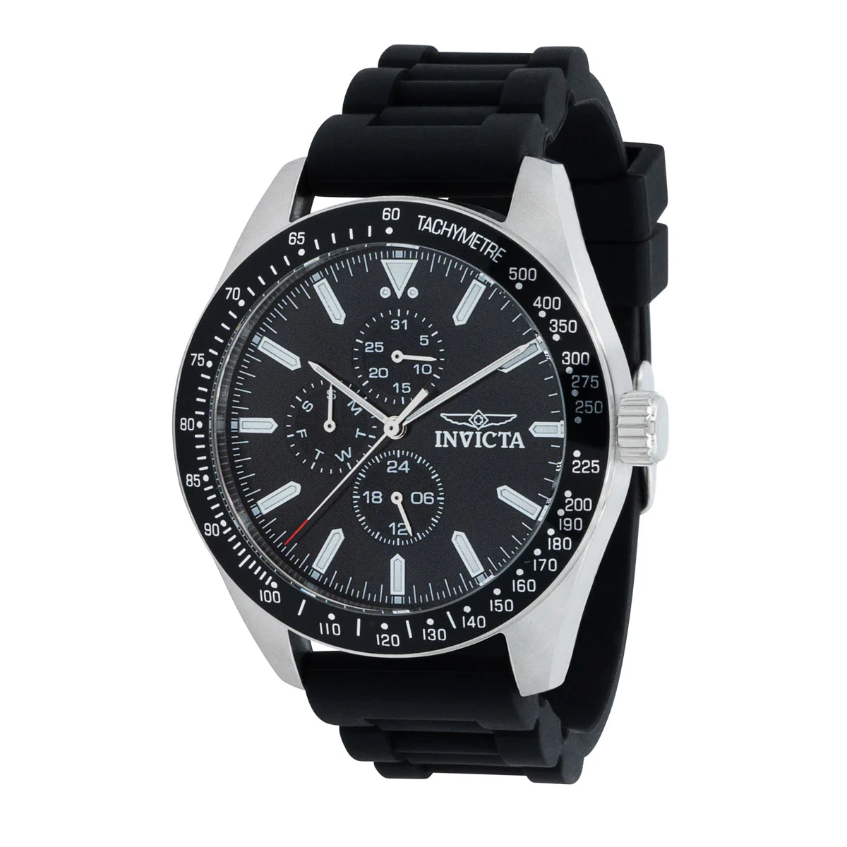 Invicta Aviator Nomad Watch - 45mm. Black (38402) 45 mm kol saati