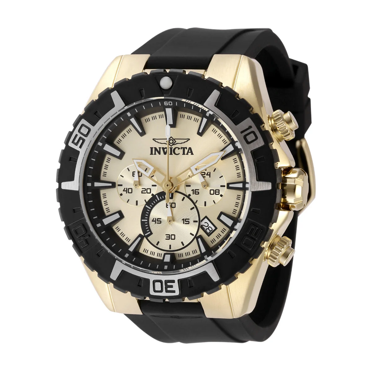 Invicta Aviator Propel Watch - 49mm. Black (49090) 49 mm kol saati