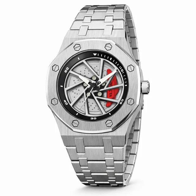 Invicta Speedway Rim Watch - 42mm. Steel (69485) kol saati