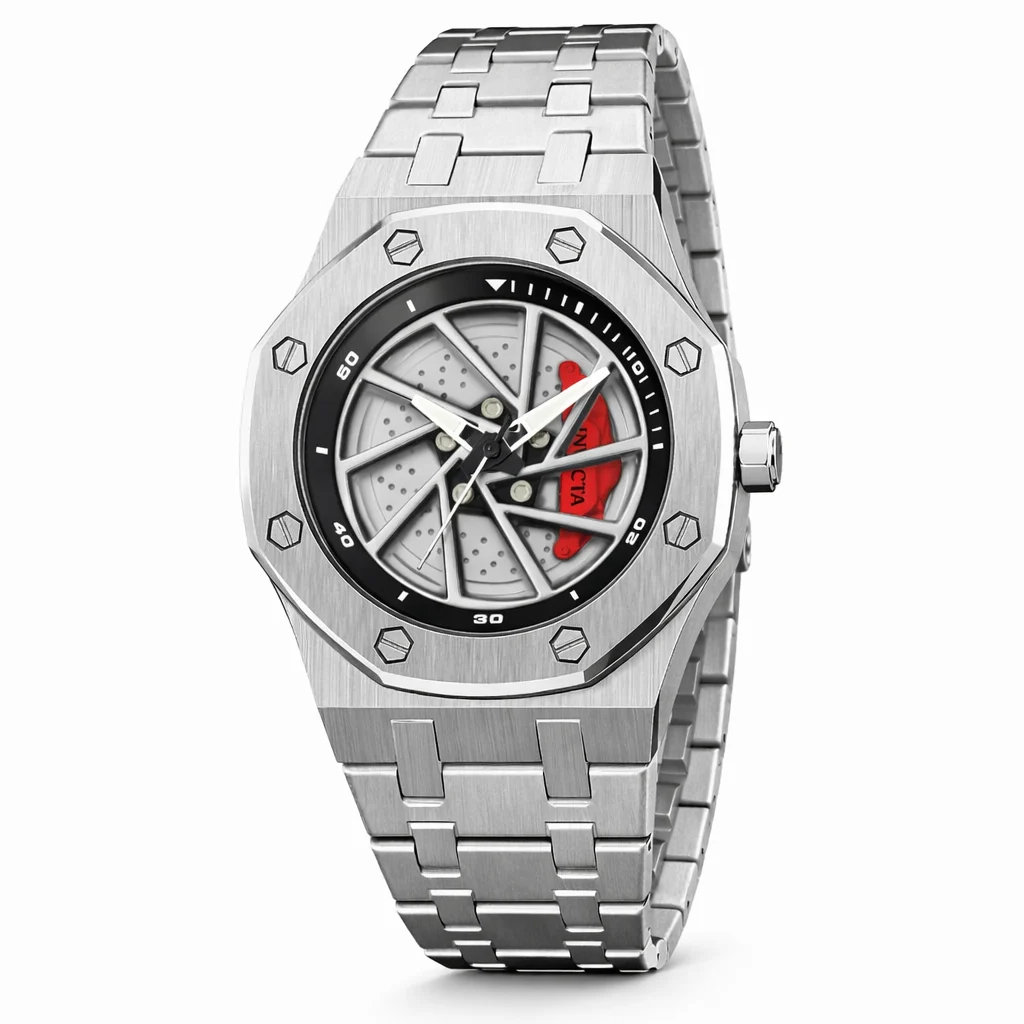 Invicta Speedway Rim Watch - 42mm. Steel (69485) 42 mm kol saati