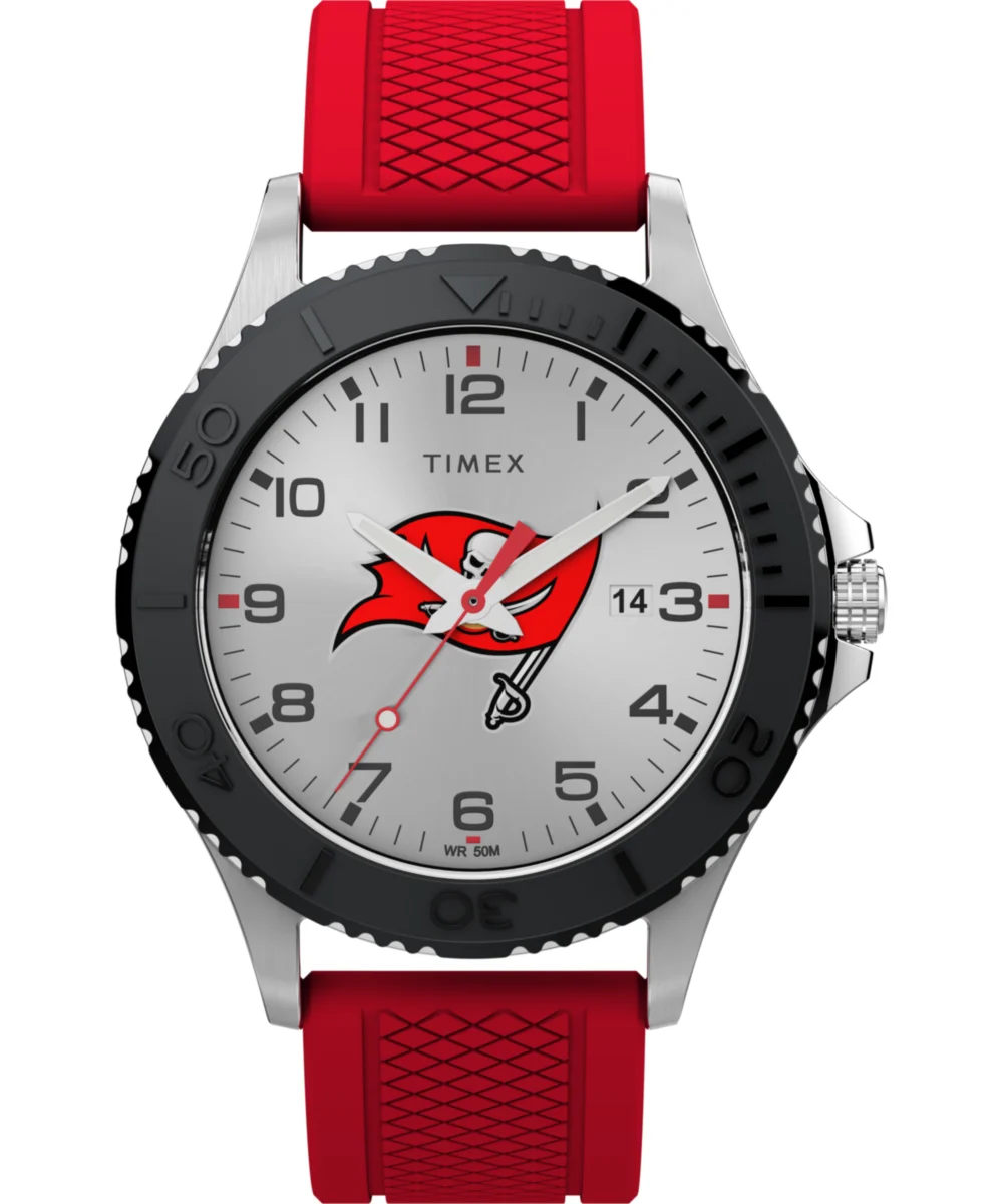 Timex Gamer Red Tampa Bay Buccaneers TWZFBUCMF 42 mm kol saati