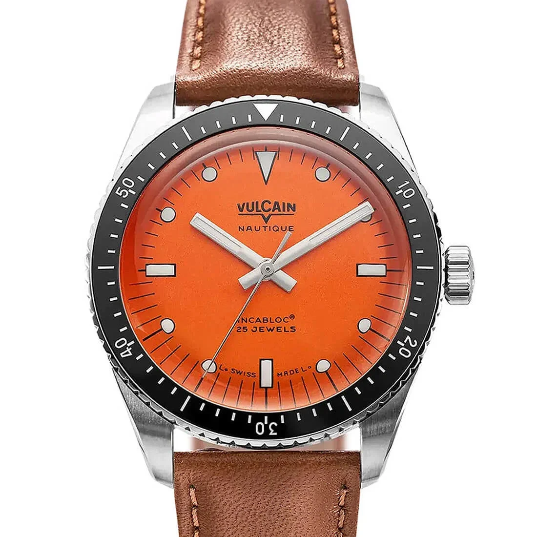 Vulcain Skindiver Nautique 42936 38 mm kol saati