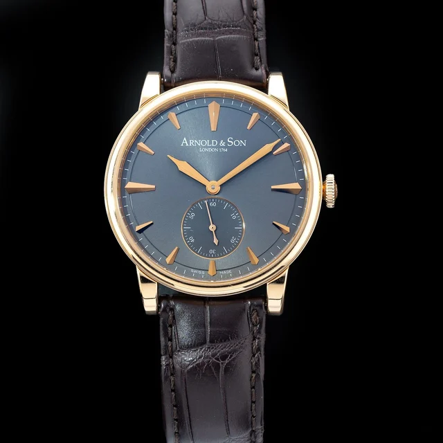 Arnold & Son Pink Gold Grey Dial POC210009N32346 kol saati