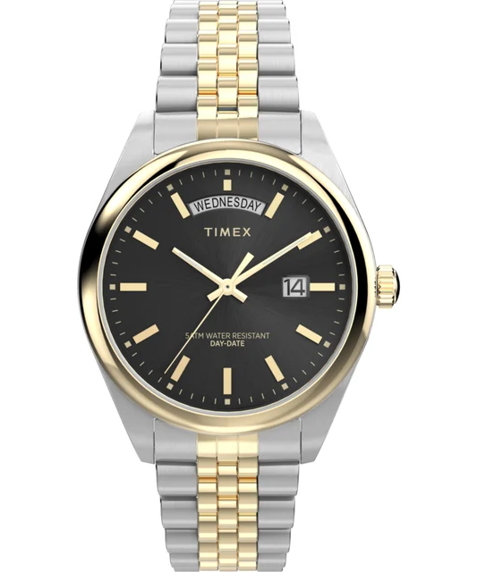 Timex Legacy 41mm Stainless Steel Bracelet Watch TW2Y28400VQ kol saati