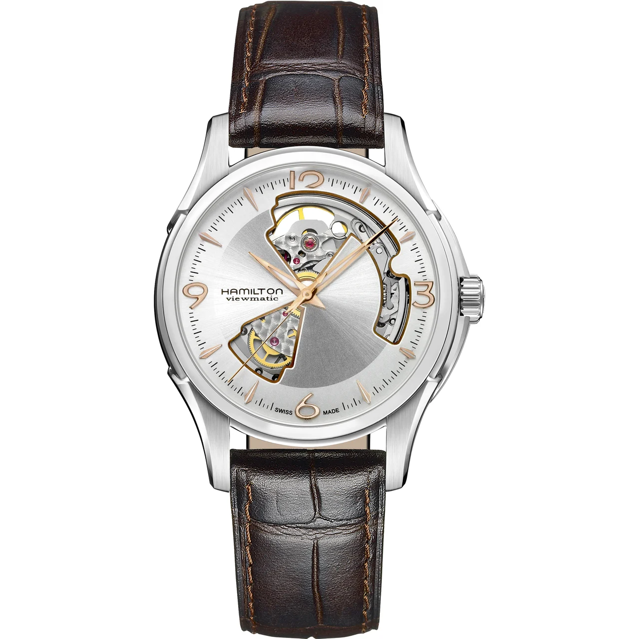 Hamilton Jazzmaster Open Heart Auto H32565555 40 mm kol saati