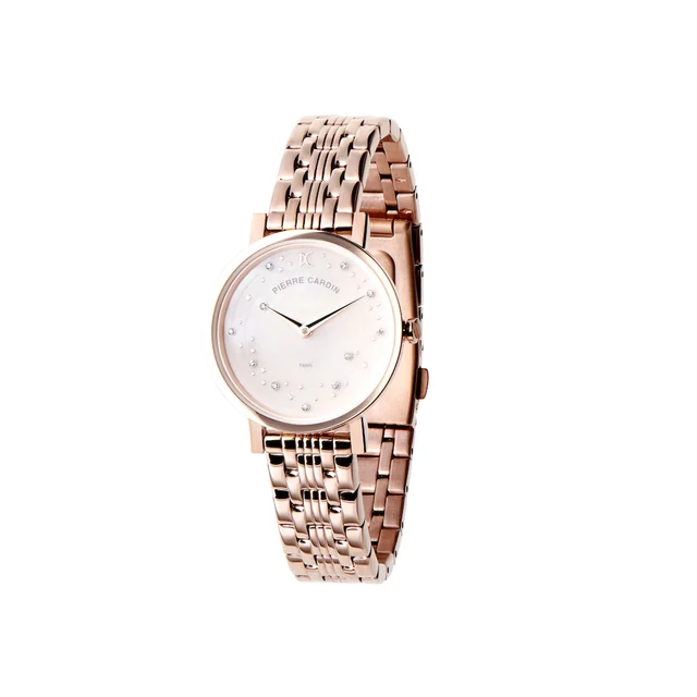 Canal St. Martin Canal St Martin Circles Rose Gold Watch with Crystals and Pink Dial CCM.0