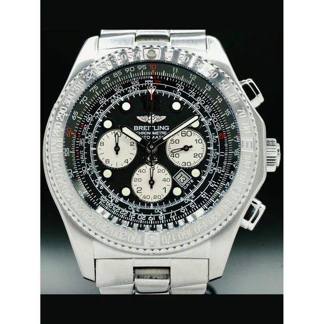 Breitling Black Chronograph 210000037927 kol saati