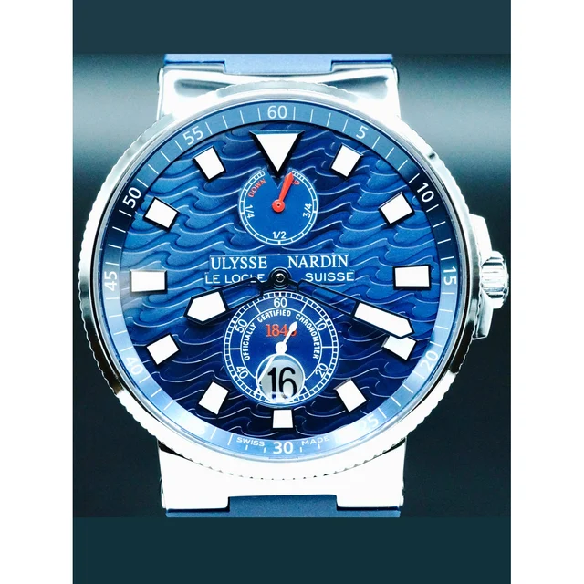 Ulysse Nardin Maxi Marine Diver Blue Limited Edition POC210000080180 kol saati