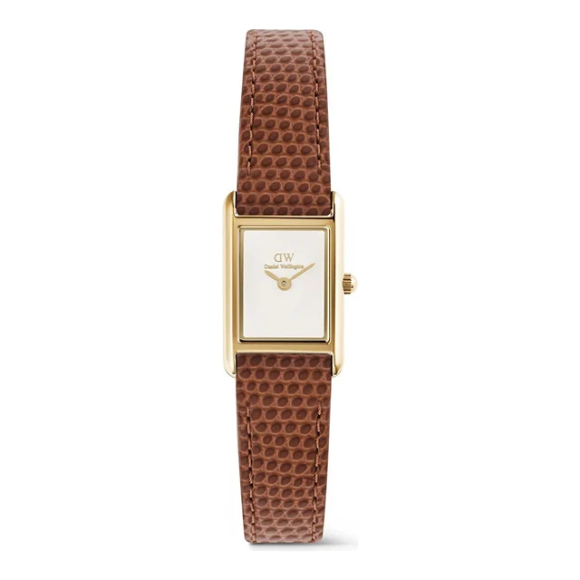 DANIEL WELLINGTON Bound Mini Light Brown Lizard White G DW00600905 kol saati