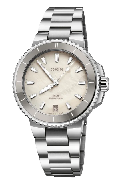 Oris Aquis Date 01 733 7792 4151-07 8 19 05P kol saati