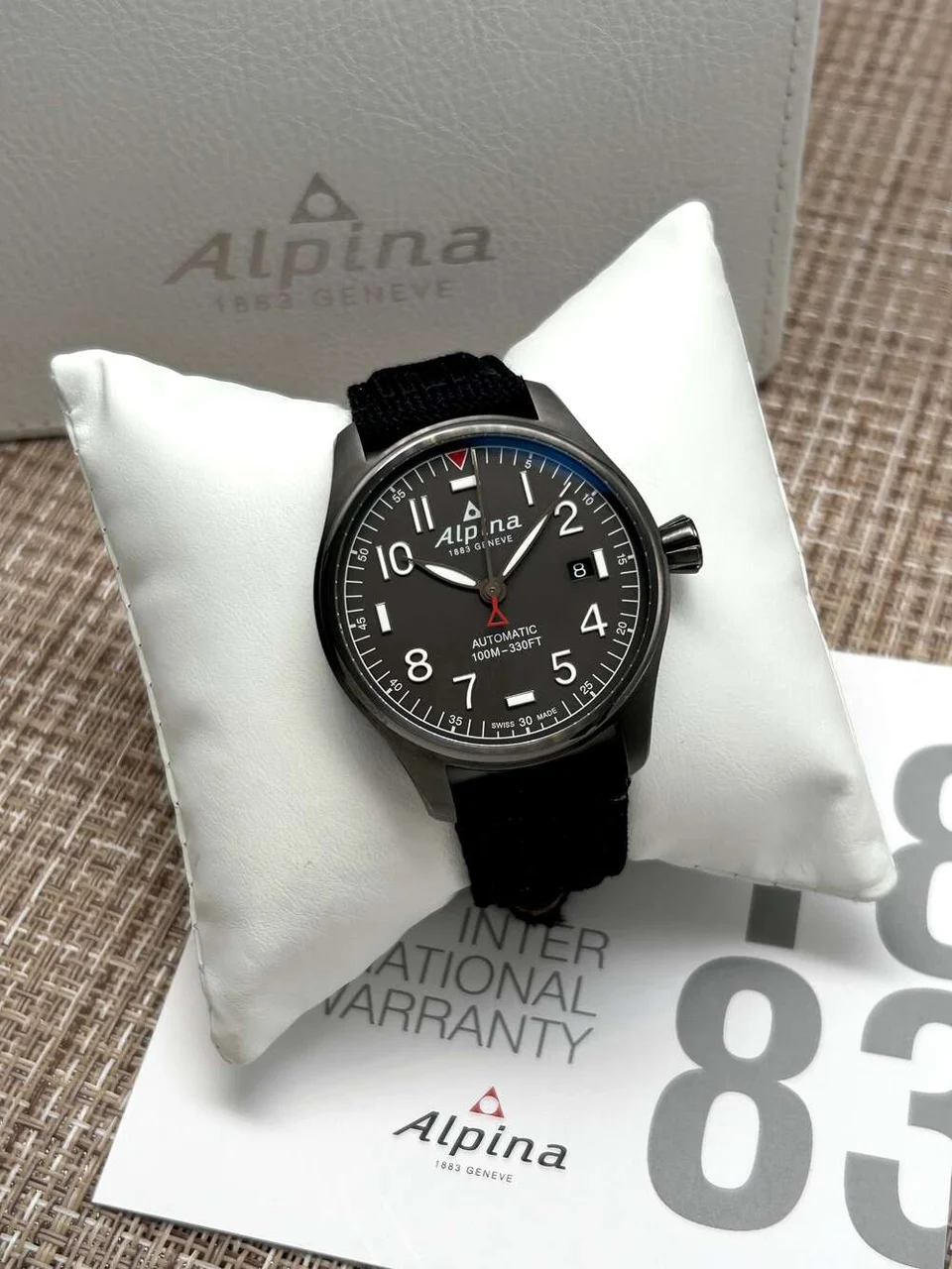 ALPINA Startimer Pilot Automatic 40 mm , automático. Alpina Startimer Pilot Automatic 40 mm Full Set, automático. 40 mm kol saati