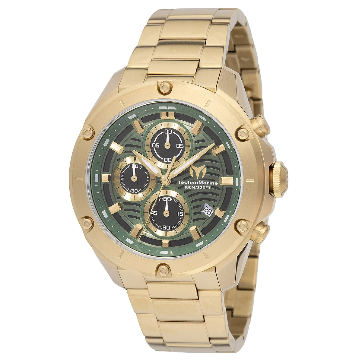 Technomarine Oceanico Watch - 44mm. Gold (TM-325016) 44 mm kol saati