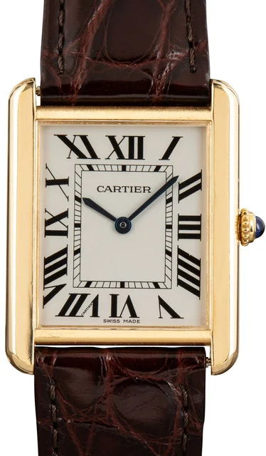 Cartier Tank Solo Large Yellow Gold W5200004 kol saati