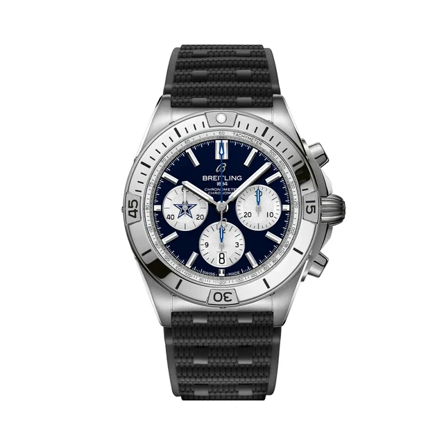 Breitling Chronomat B01 42 NFL Dallas Cowboys Edition AB01342B1C1S1 kol saati