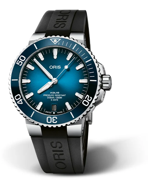 Oris Aquis Date Calibre 400 01 400 7763 4135-07 4 24 74EB 43.5 mm kol saati