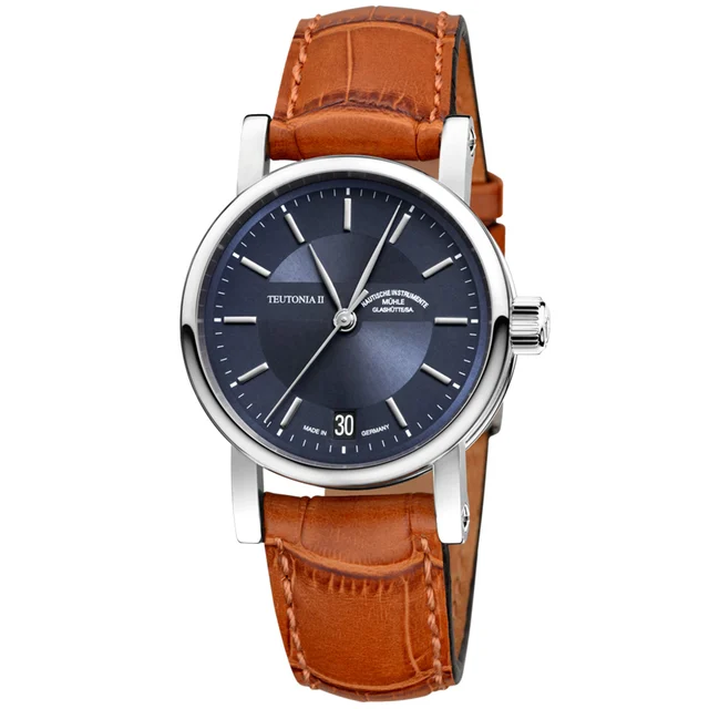 Muhle Glashutte Mühle Glashütte Teutonia II Medium M1-30-22-LB kol saati