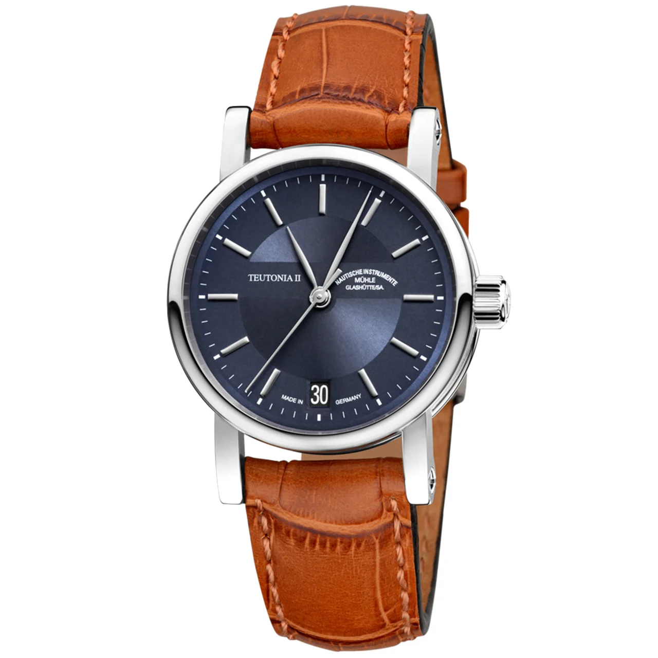 Muhle Glashutte Mühle Glashütte Teutonia II Medium M1-30-22-LB kol saati