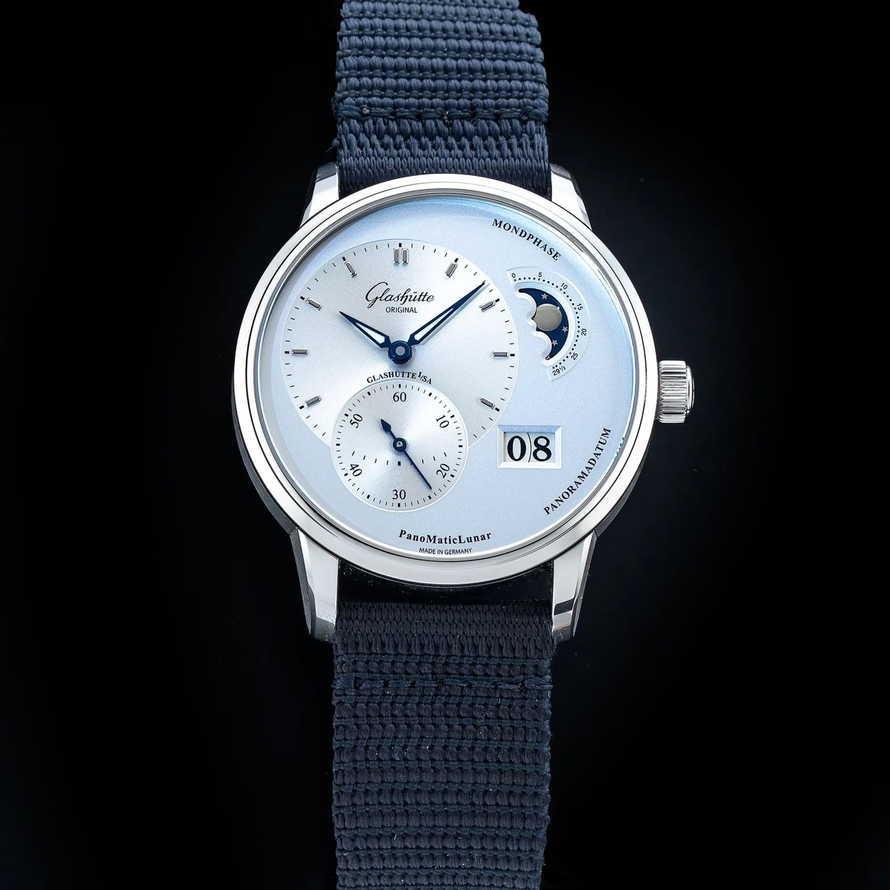 Glashutte Original Glashütte Original PanoMaticLunar 1-90-02-42-32-71 POC210009N35866 40 mm kol saati