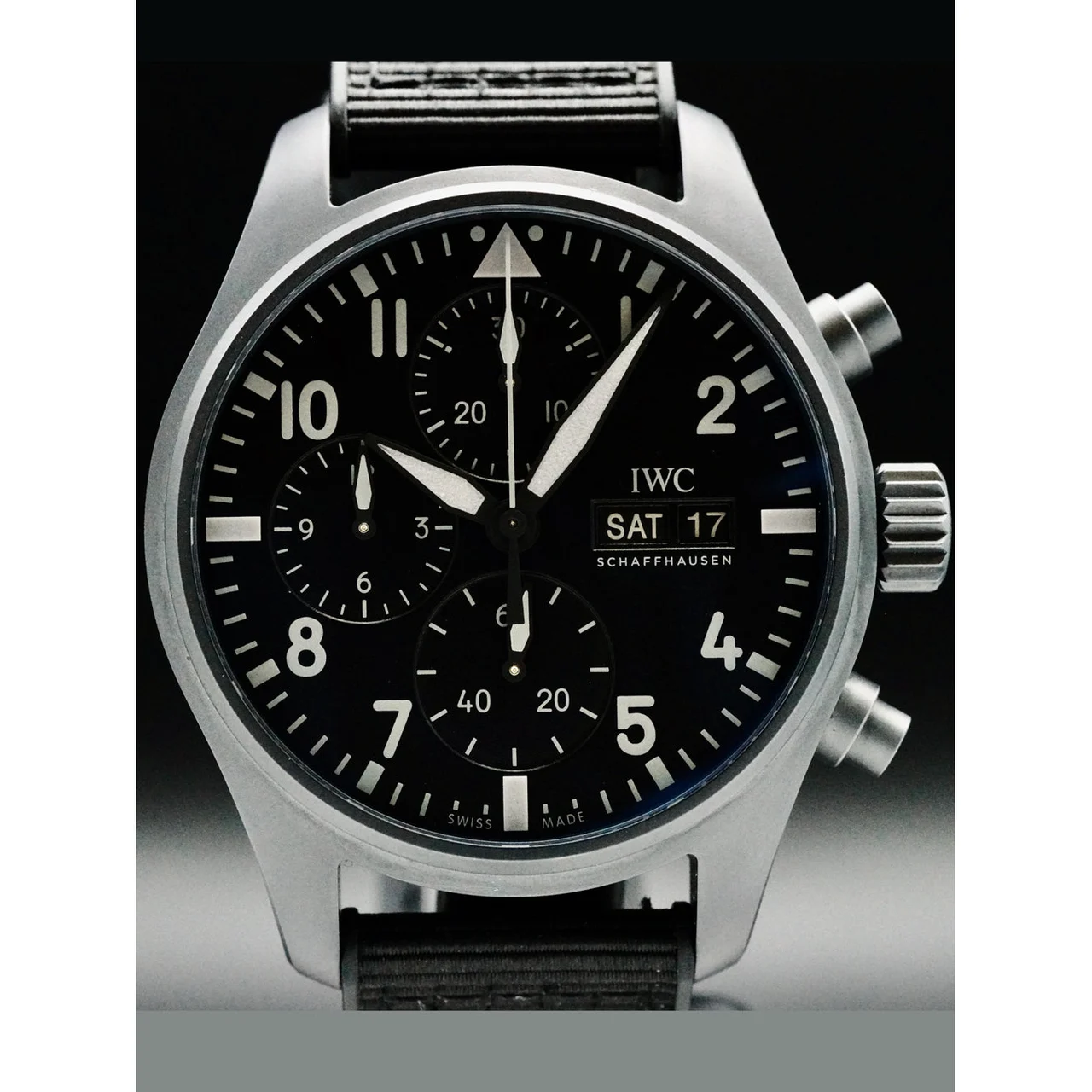 IWC Pilot Chronograph Top Gun 210000056054 41 mm kol saati